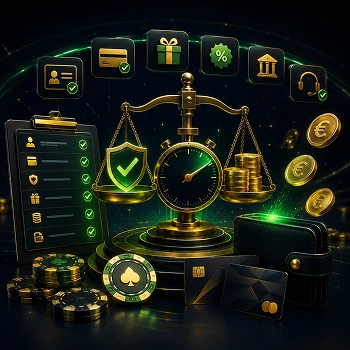 Critères de comparaison pour les retraits casino rapides