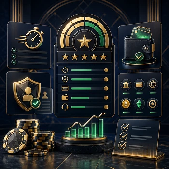 Méthodologie de classement des casinos selon les retraits